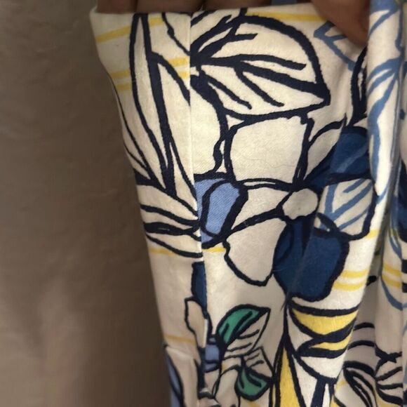 #466 DB established 1962, 14 floral flare dress with pockets juniors size 16 - Picture 6 of 13